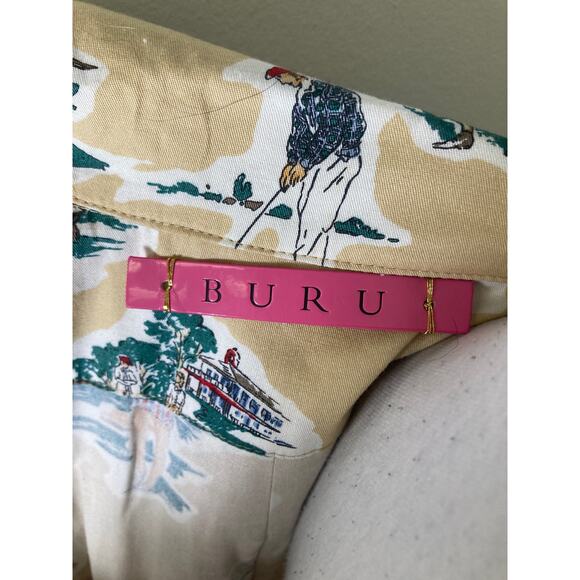 Buru Golf Scene Dress Sz S - Picture 3 of 3